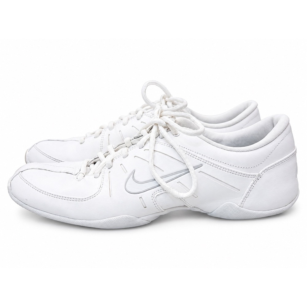 Nike Air Mix Down 2 Women's SIze 11 White Leather Cheer Dance Training Shoes